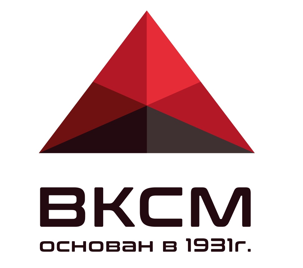 Логотип Воронежского комбината силикатных материалов (ВКСМ)