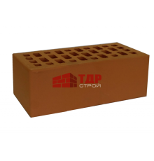 Кирпич облицовочный красный гладкий 250×120×88