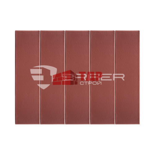 Кирпич BRAER БОРДО гладкий 250x120x65