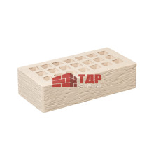 Кирпич лицевой белый бархан 250x120x65