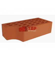 Кирпич лицевой фасонный КФ-1 красный гладкий 250x120x88