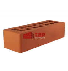 Кирпич лицевой красный гладкий 250x85x65