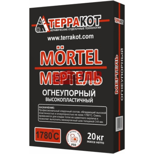 МЕРТЕЛЬ ОГНЕУПОРНЫЙ, 20кг