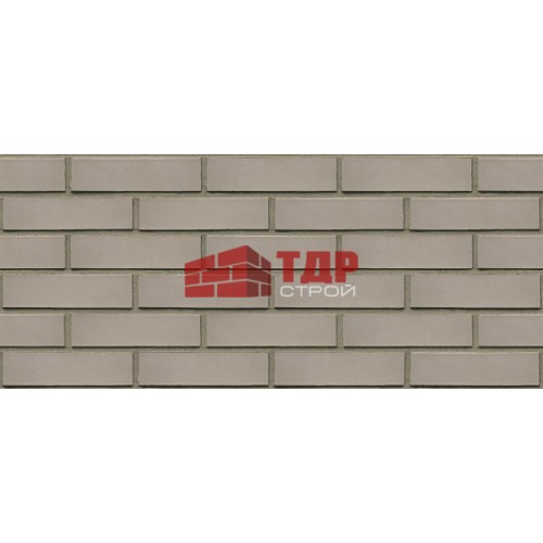 Кирпич лицевой серый гладкий 250x120x65