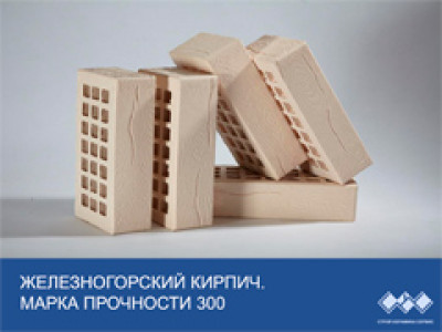 Каталог Железногорский кирпич - марка прочности 300